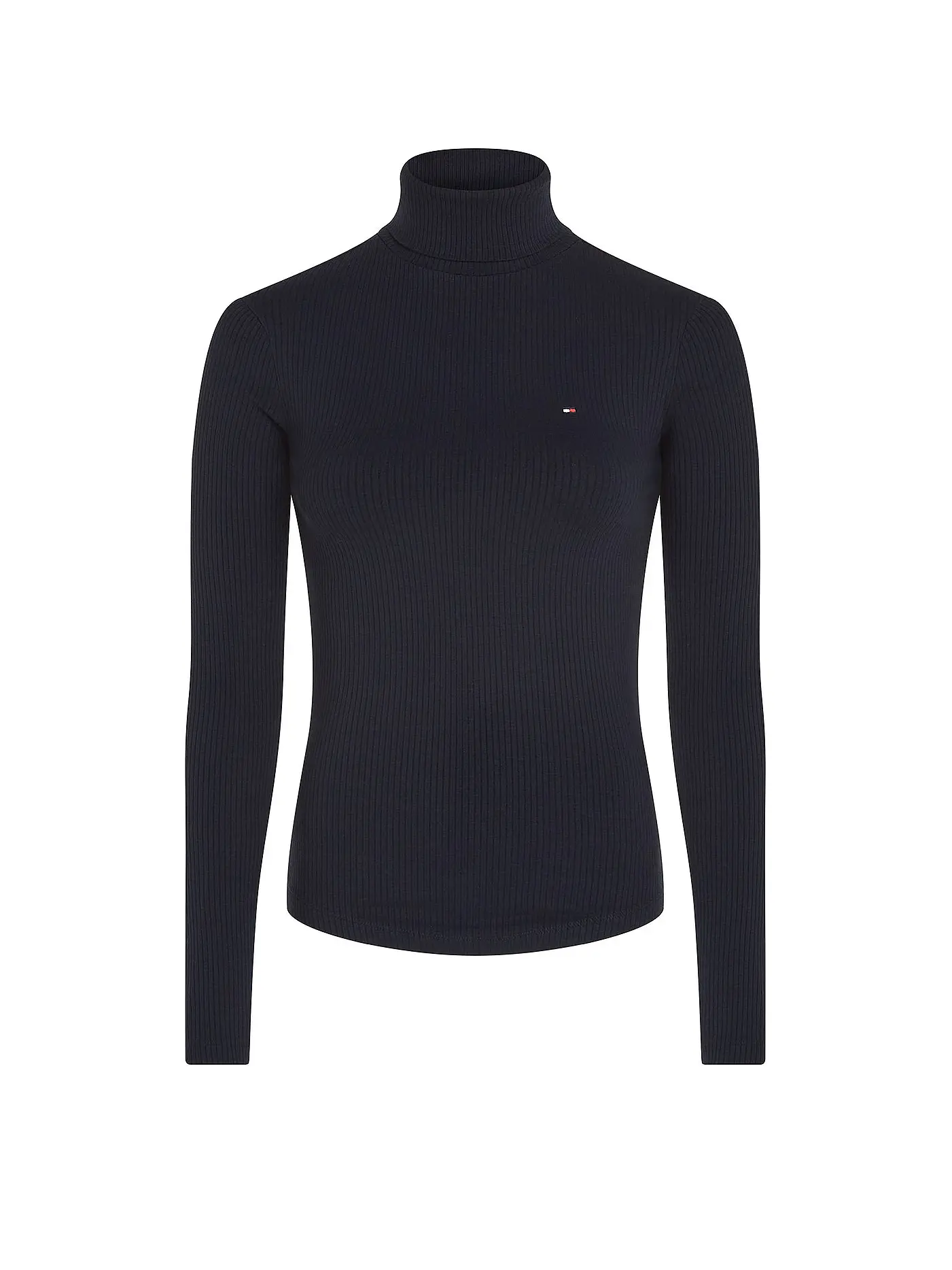 TOMMY HILFIGER | Rollkragenshirt | dunkelblau
